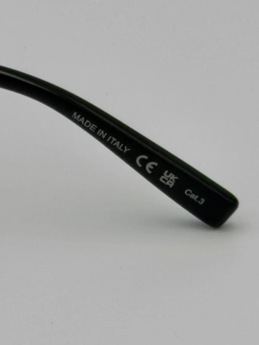 Saint Laurent SL 586 001 Black Grey Sunglasses Men 56mm w/ Case
